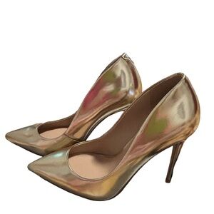 Aldo Shimmering Gold Women's Heels